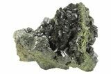 Dark Green Epidote Crystals - Pakistan #213462-1